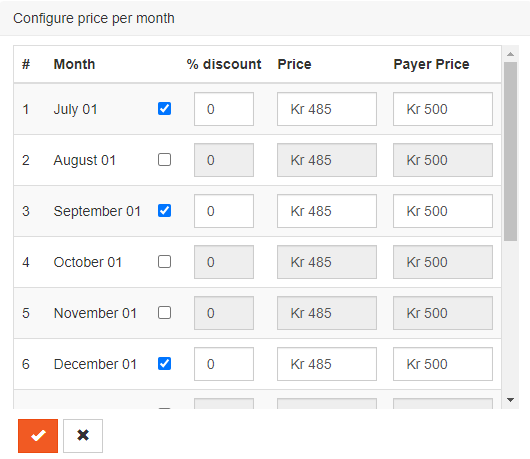 Installment payments recurring payments screenshot2